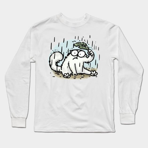 Simon's Cat Long Sleeve T-Shirt by ProjectDogStudio